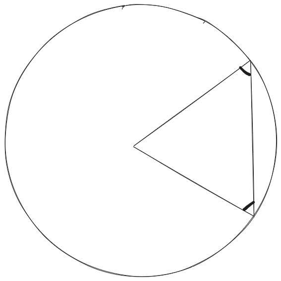 The internal angles of an n-gon