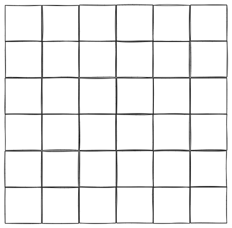 The classical square grid