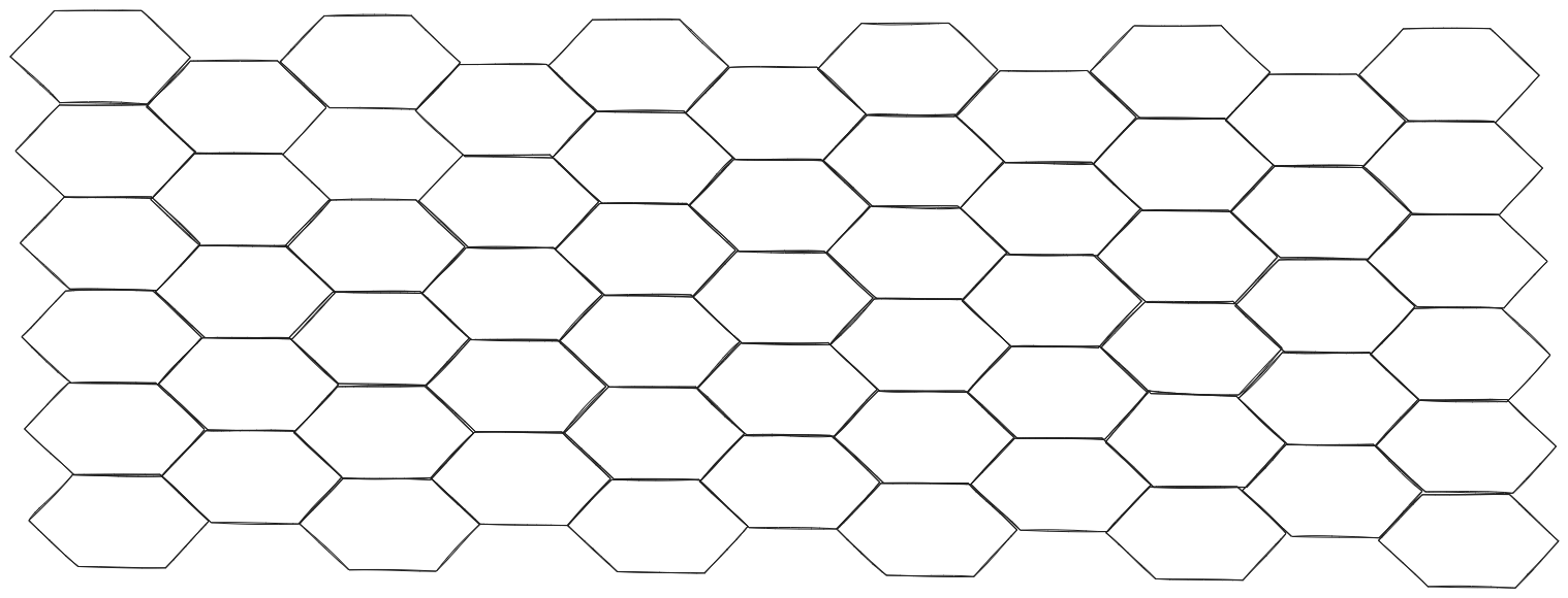 Hexagonal grids allow for more movement, at the cost of some complexity